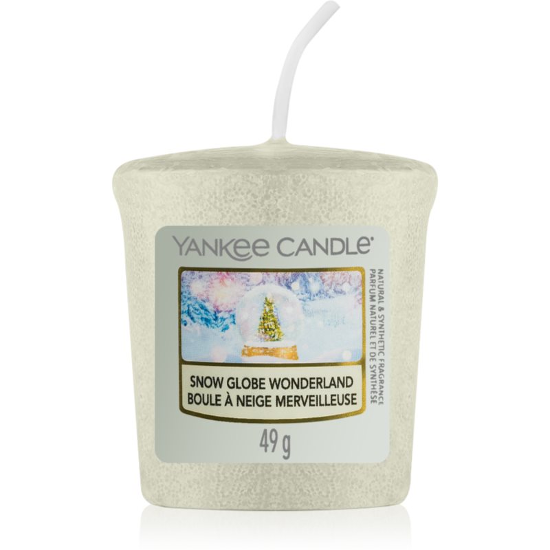 Yankee Candle Snow Globe Wonderland 1 Mini Votive вотивна свічка І 49 гр