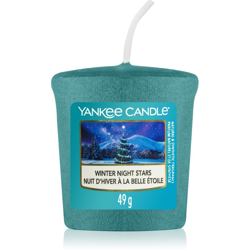 Yankee Candle Winter Night Stars вотивна свічка 49 гр