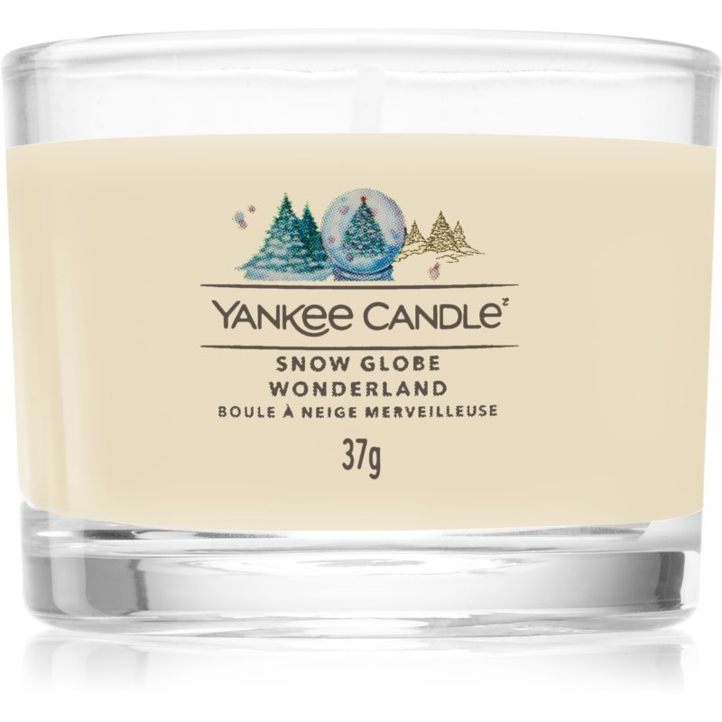 Yankee Candle Snow Globe Wonderland 1 Mini Votive viaszos gyertya 37 g