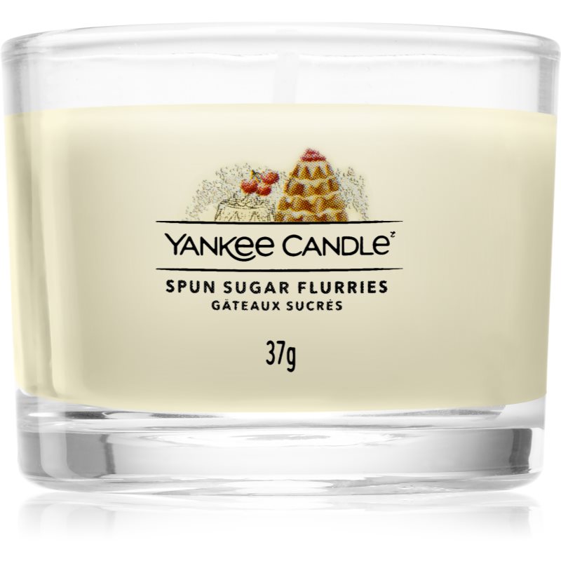 Yankee Candle Spun Sugar Flurries mala mirisna svijeća bez staklene posude 37 g