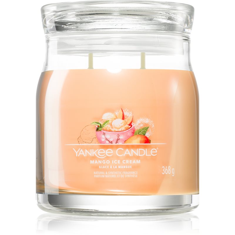 Yankee Candle Mango Ice Cream mirisna svijeća Signature 368 g