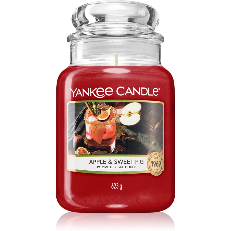Yankee Candle Apple & Sweet Fig vonná sviečka 623 g