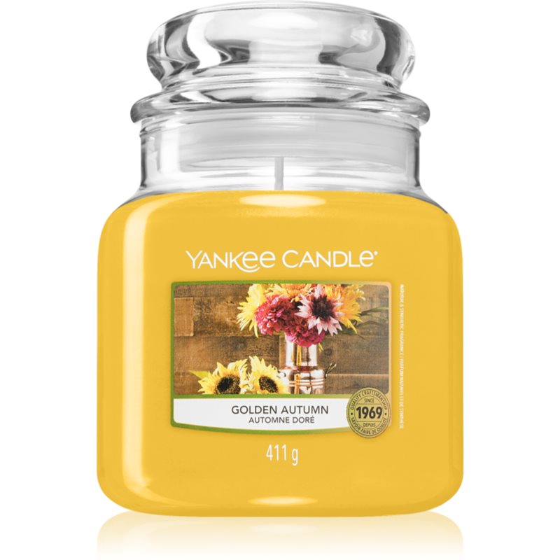E-shop Yankee Candle Golden Autumn vonná svíčka 411 g