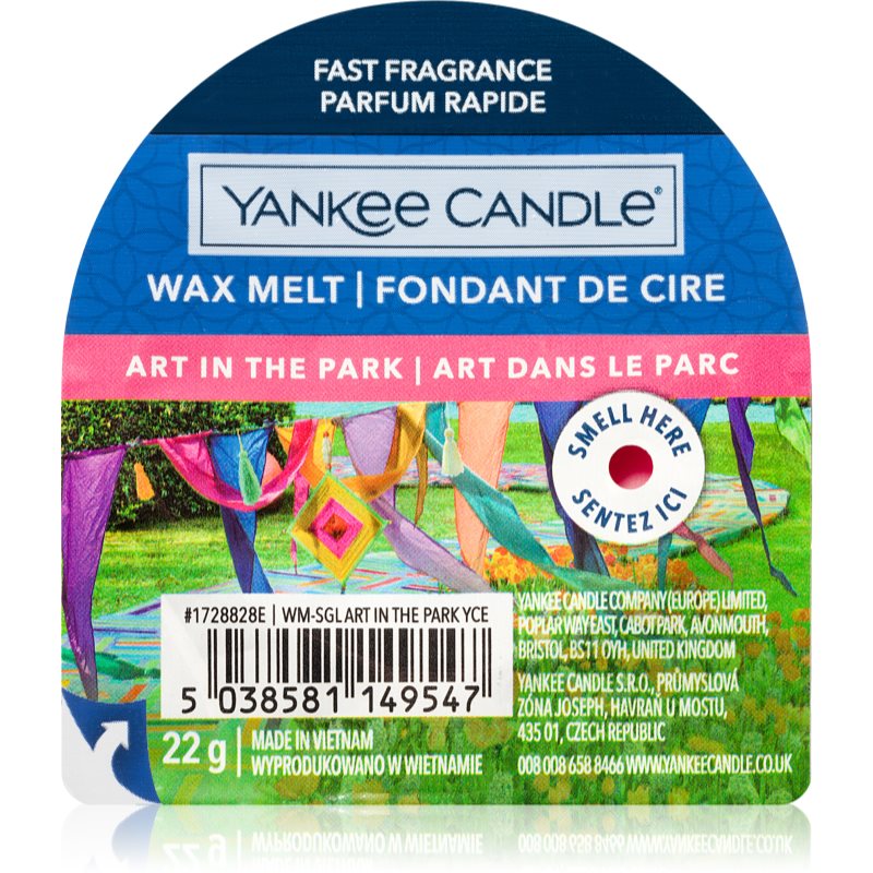 Yankee Candle Art In The Park vosek za aroma lučko 22 g