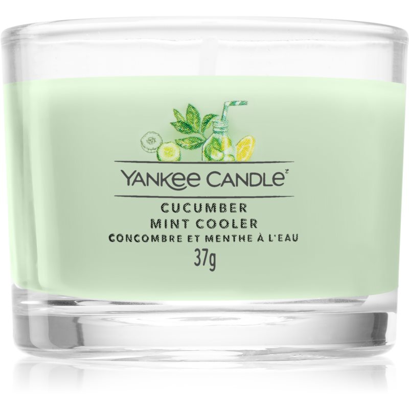 Yankee Candle Cucumber Mint Cooler votívna sviečka Signature 37 g