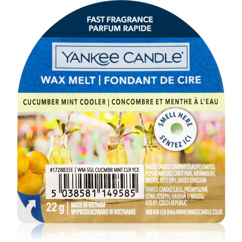 Yankee Candle Cucumber Mint Cooler vosk do aromalampy 22 g
