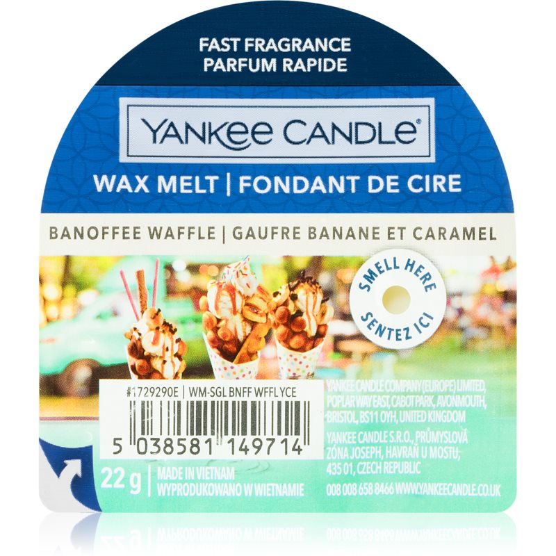 Yankee Candle Banoffee Waffle vosk do aromalampy 22 g