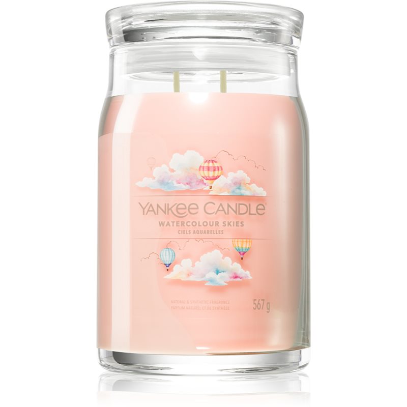 Yankee Candle Watercolour Skies świeczka zapachowa Signature 567 g