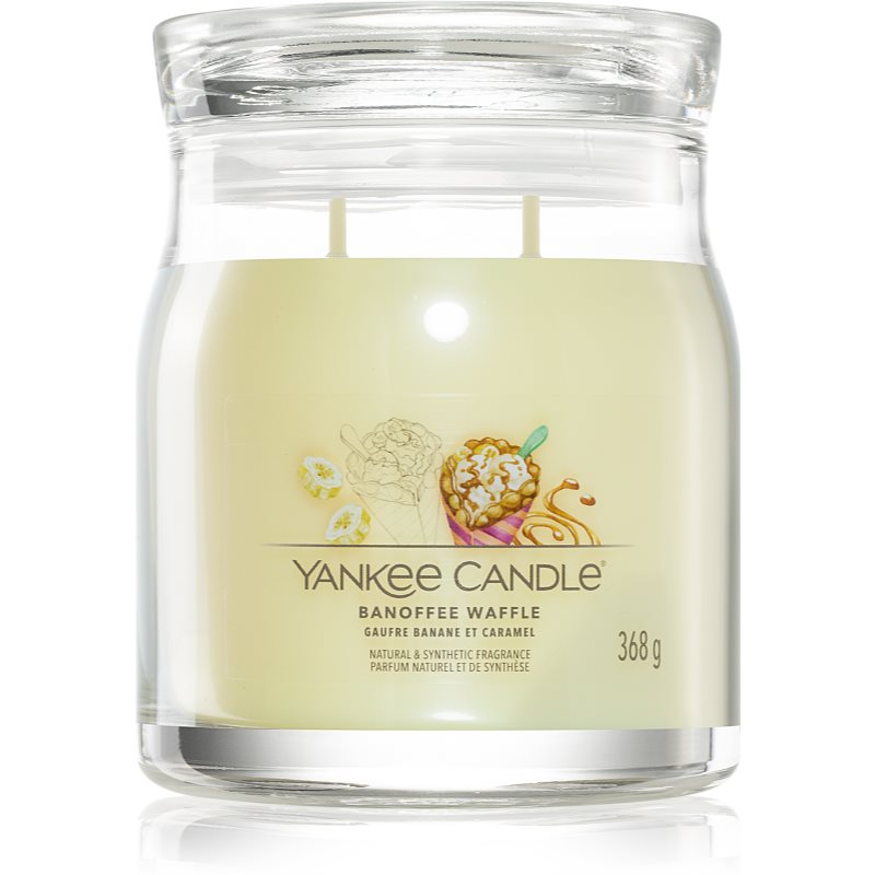 Yankee Candle Banoffee Waffle Aроматична свічка Signature 368 гр