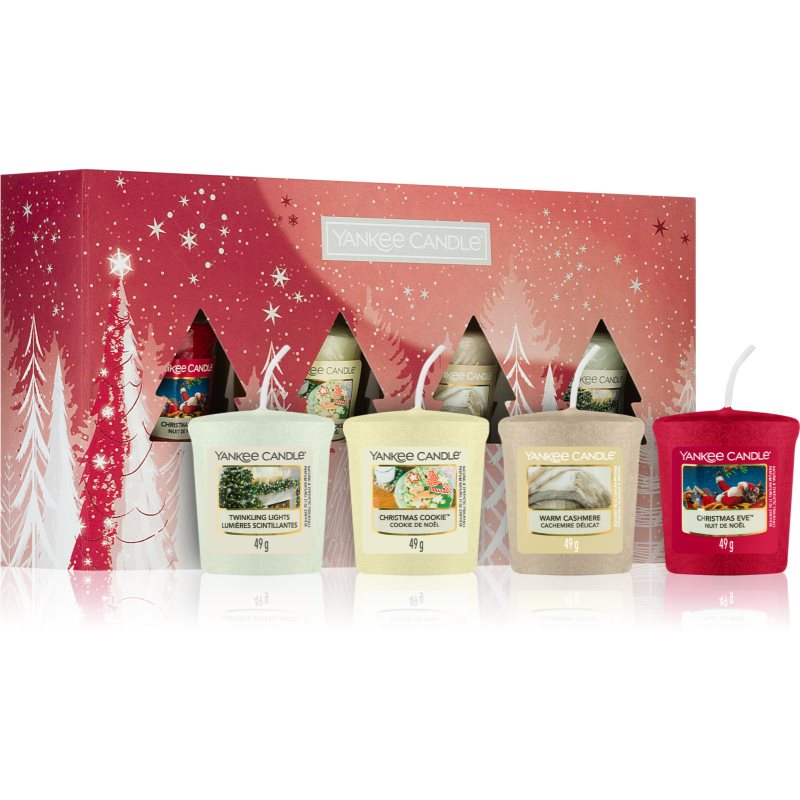 Yankee Candle Bright Lights 4 Votive Candles gift set 4x49 g
