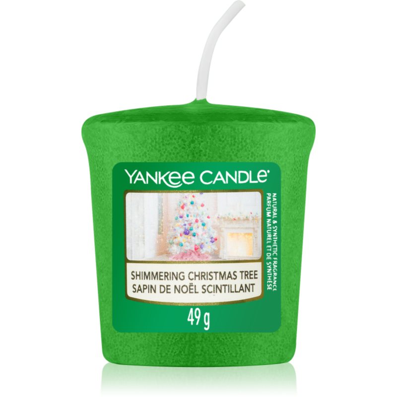 Yankee Candle Shimmering Christmas Tree вотивна свічка 49 гр