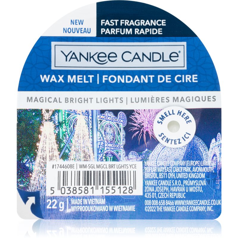 Yankee Candle Magical Bright Lights віск для аромалампи 22 гр