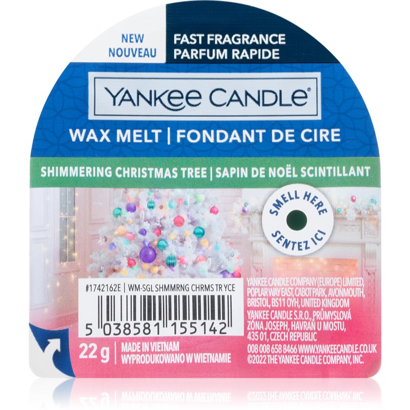 Yankee Candle Shimmering Christmas Tree wax melt Signature 22 g
