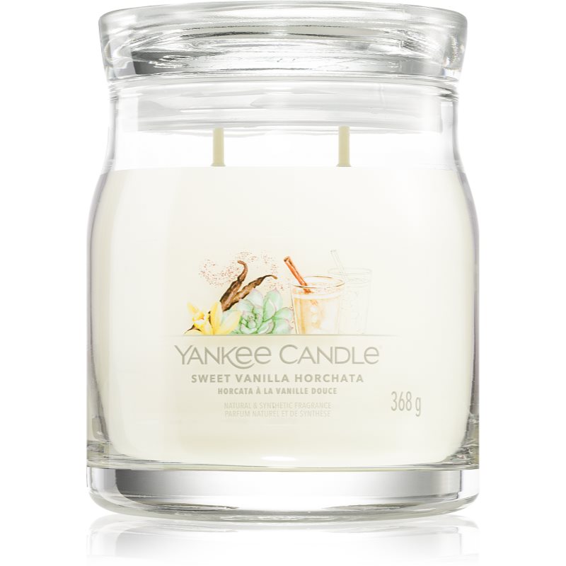 Yankee Candle Sweet Vanilla Horchata bougie parfumée 368 g unisex