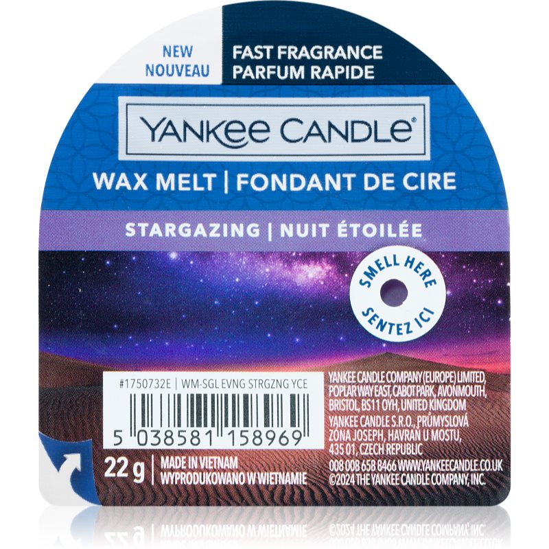Yankee Candle Stargazing illatos viasz aromalámpába 22 g