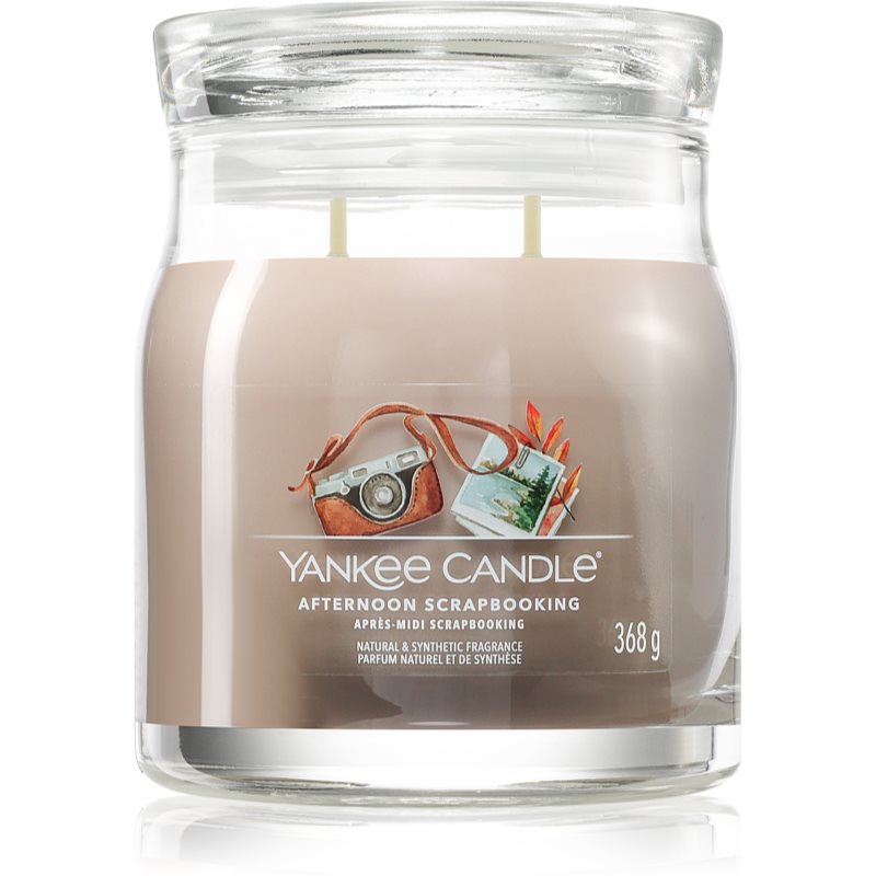 Yankee Candle Afternoon Scrapbooking vonná svíčka 368 g