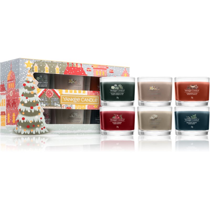 Yankee Candle Christmas Collection 6 Votive Candles Presentförpackning II. 6x37 g unisex