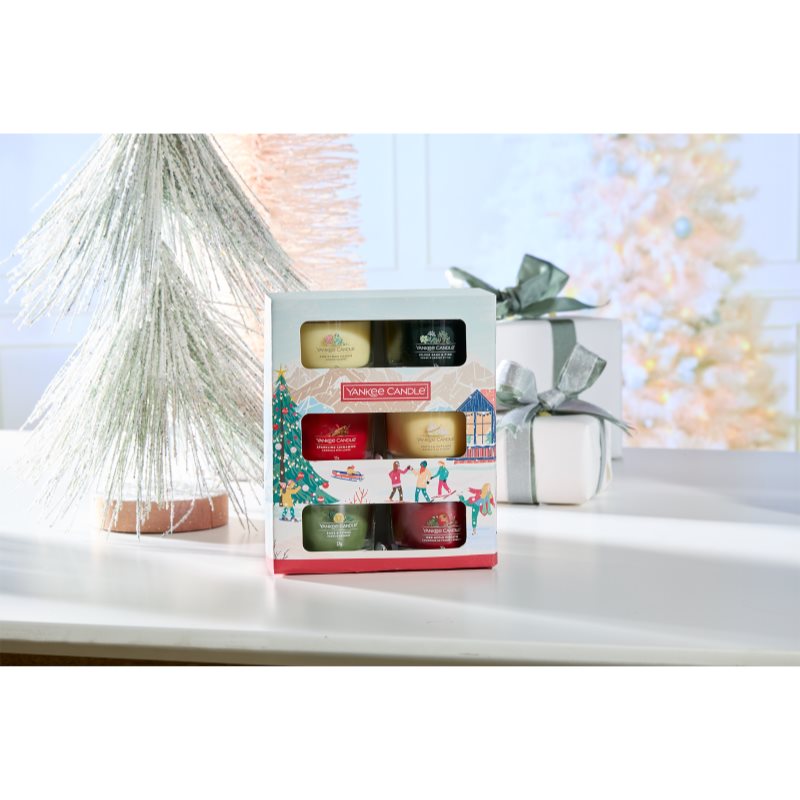 Yankee Candle Christmas Collection 6 Votive Candles dárková sada (obrázek 3)