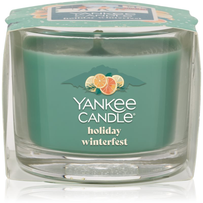 Yankee Candle Holiday Winterfest votivní svíčka glass 37 g