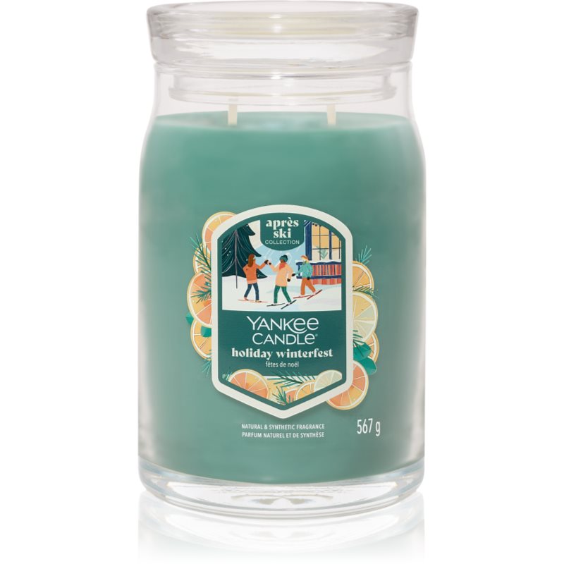 Yankee Candle Holiday Winterfest vonná svíčka Signature 567 g