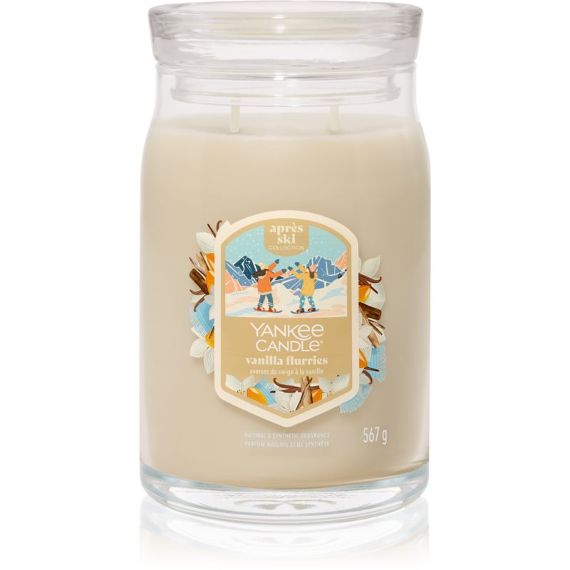 Yankee Candle Vanilla Flurries vonná svíčka Signature 567 g