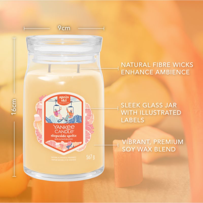 Yankee Candle Slopeside Spritz vonná svíčka Signature 567 g (obrázek 4)
