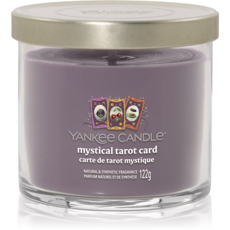 Yankee Candle Halloween Mystical Tarot Card vonná svíčka Signature 122 g