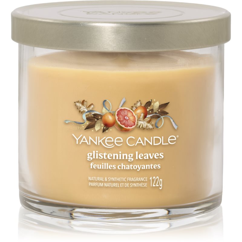 Yankee Candle Glistening Leaves vonná svíčka Signature 122 g