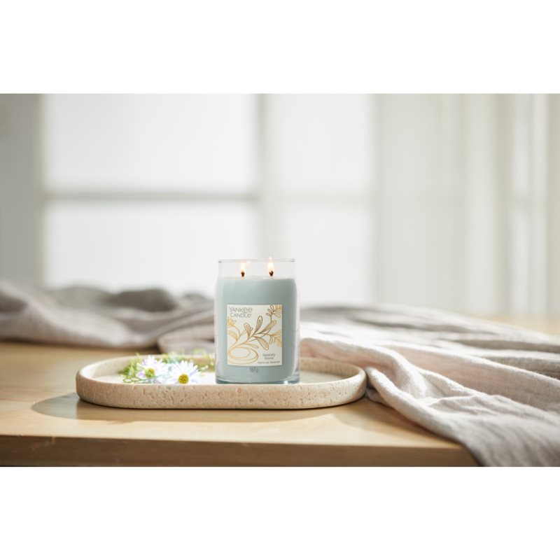 Thumbnail - Yankee Candle Little Luxuries Serenity Stone Duftkerze 567 g