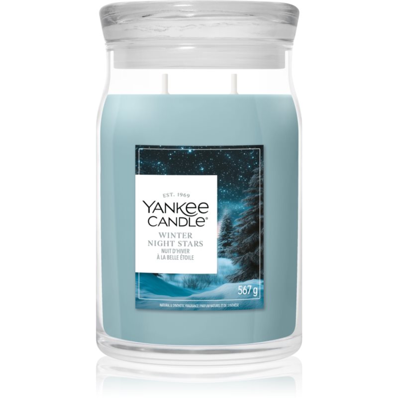 Yankee Candle Winter Night Stars vonná sviečka 567 g