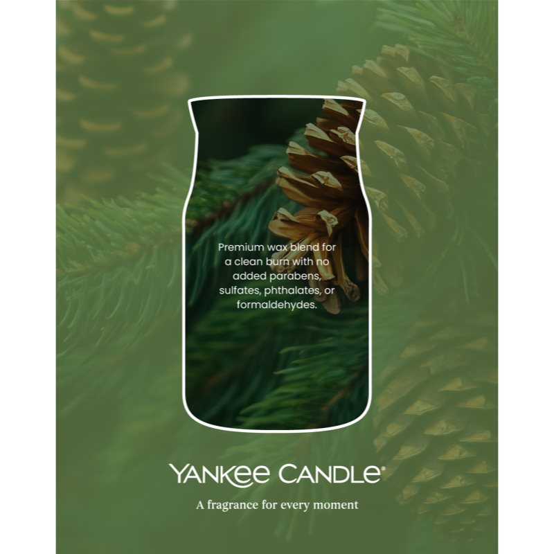 Yankee Candle Balsam & Cedar Fireside votivní svíčka 37 g (obrázek 4)