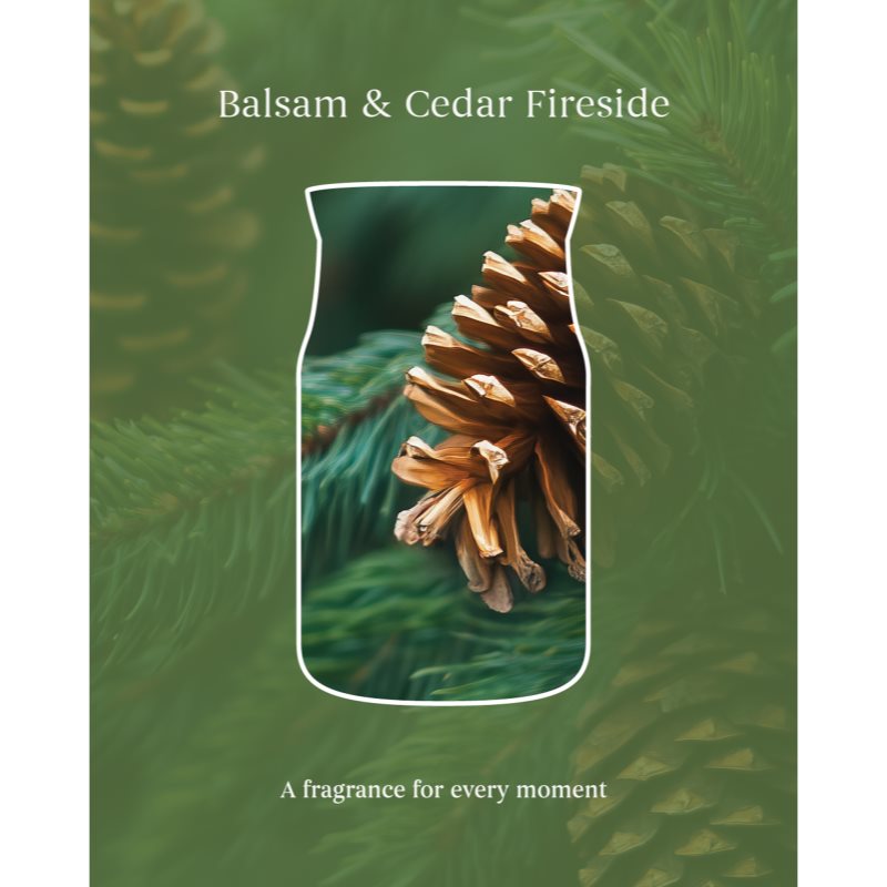 Yankee Candle Balsam & Cedar Fireside votivní svíčka 37 g (obrázek 5)