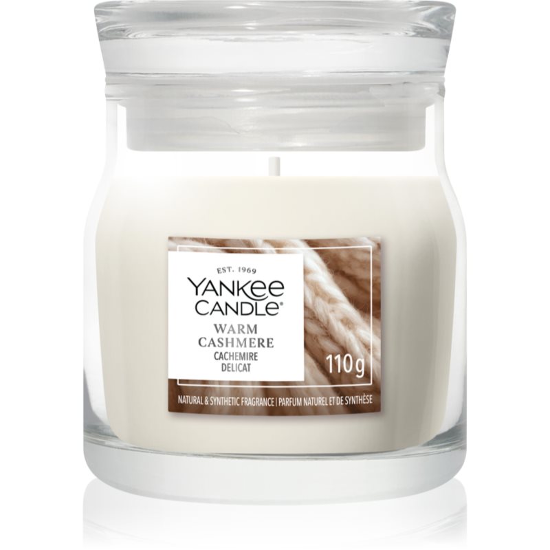 Yankee Candle Warm Cashmere candela profumata Signature 110 g