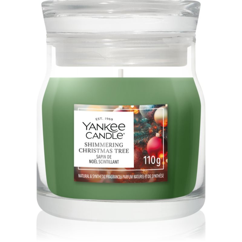 Yankee Candle Shimmering Christmas Tree vonná sviečka Signature 110 g