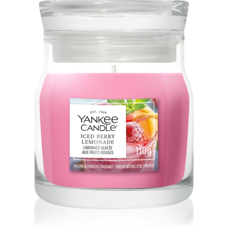 Yankee Candle Iced Berry Lemonade candela profumata Signature 110 g