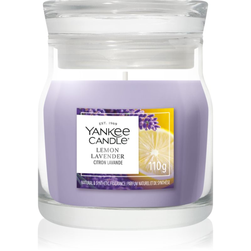 Yankee Candle Lemon Lavender candela profumata Signature 110 g