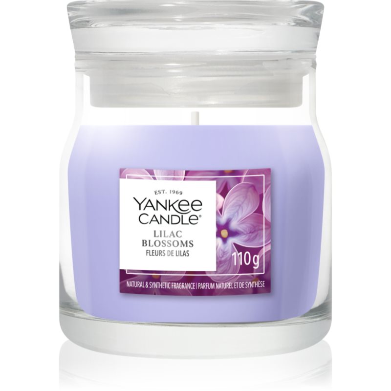Yankee Candle Lilac Blossoms candela profumata Signature 110 g