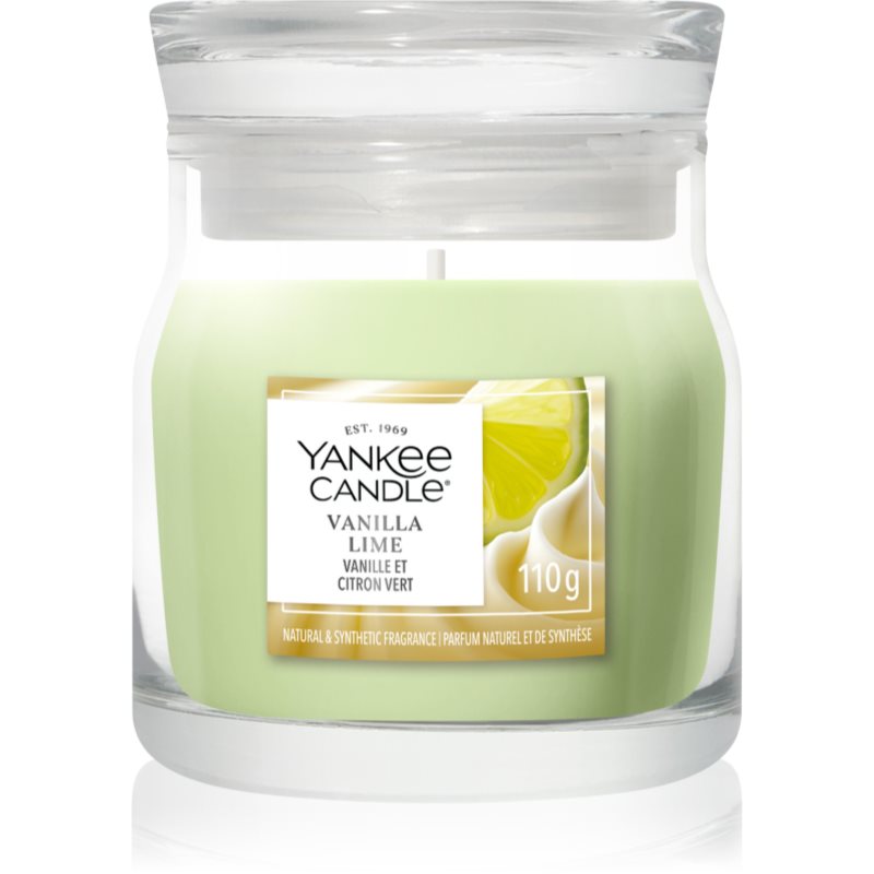 Yankee Candle Vanilla Lime candela profumata Signature 110 g