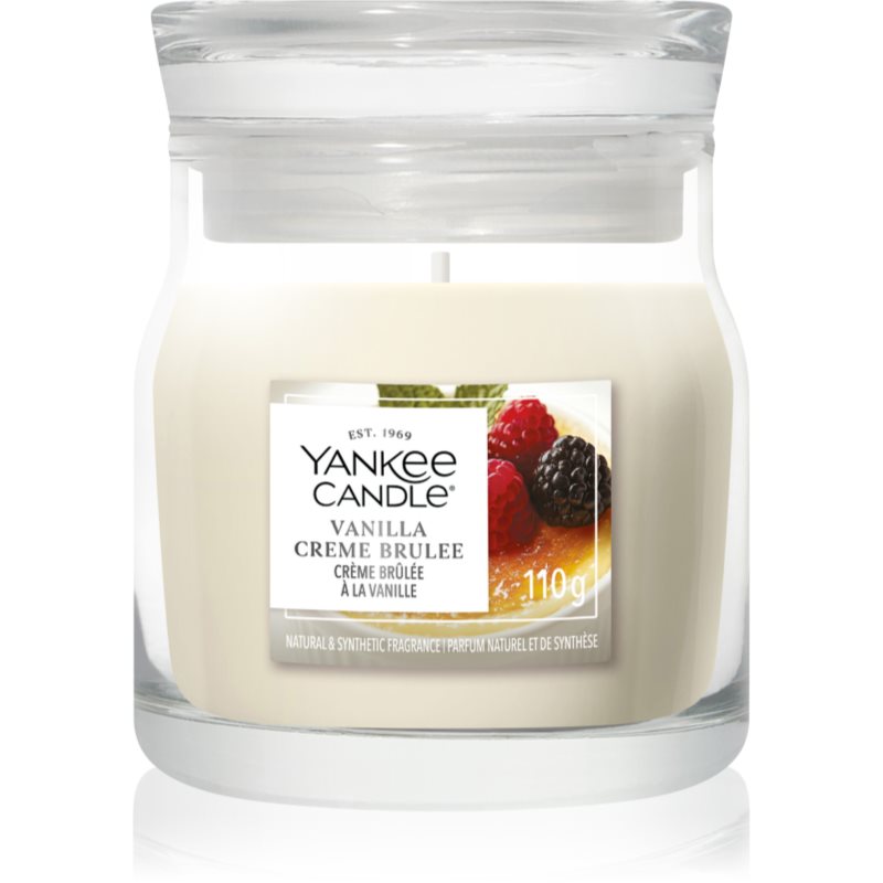 Yankee Candle Vanilla Crème Brûlée Duftkerze Signature 110 g