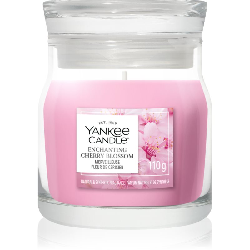 Yankee Candle Enchanting Cherry Blossom candela profumata Signature 110 g