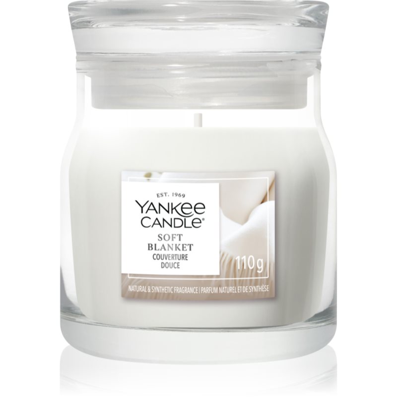 Yankee Candle Soft Blanket candela profumata Signature 110 g