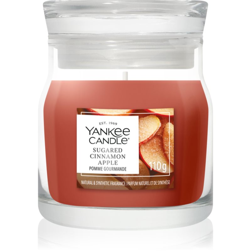 Yankee Candle Sugared Cinnamon Apple vonná sviečka Signature 110 g