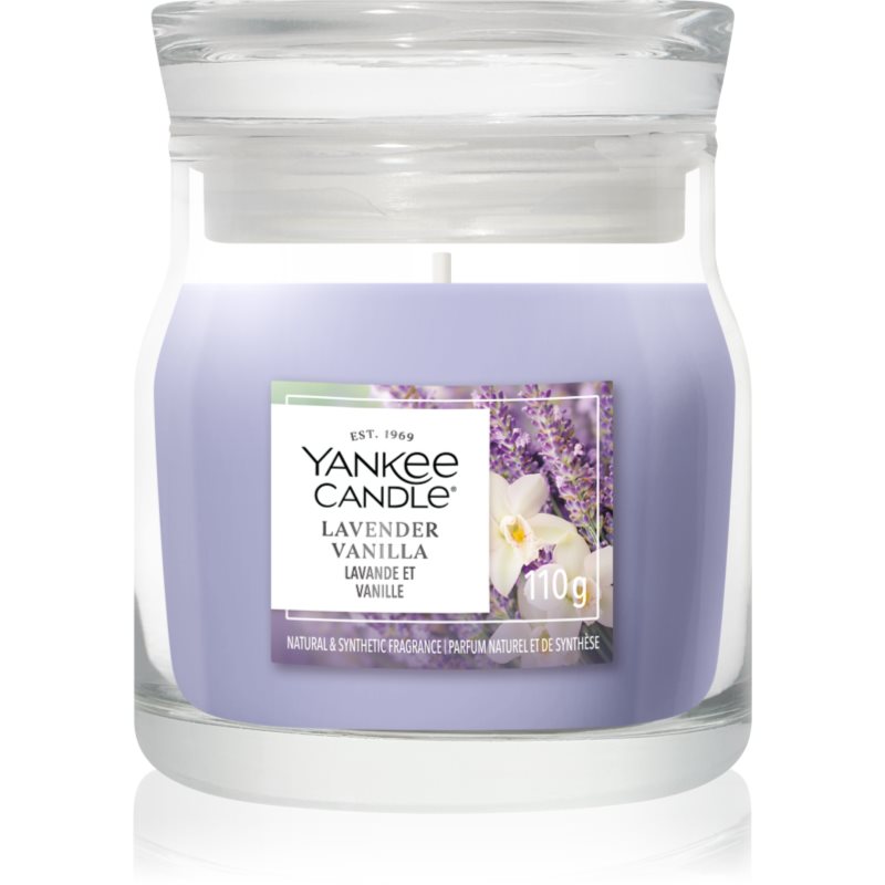 Yankee Candle Lavender Vanilla candela profumata Signature 110 g