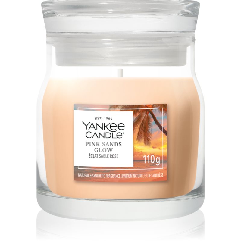 Yankee Candle Pink Sands Glow Duftkerze Signature 110 g