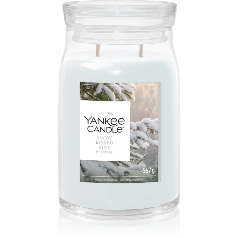 Yankee Candle Snow Kissed Pine lõhnaküünal 567 g