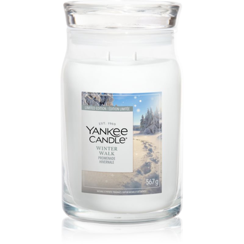 Yankee Candle Winter Walk ароматна свещ 368 гр.