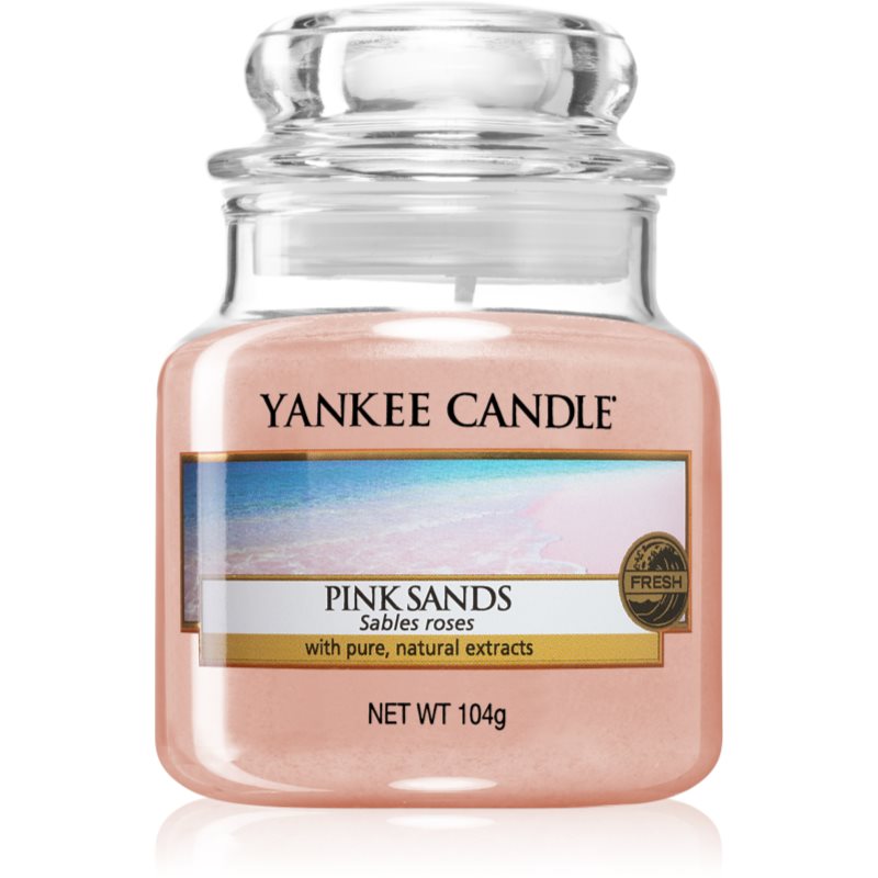 

Yankee Candle Pink Sands ароматизована свічка  Classic маленька