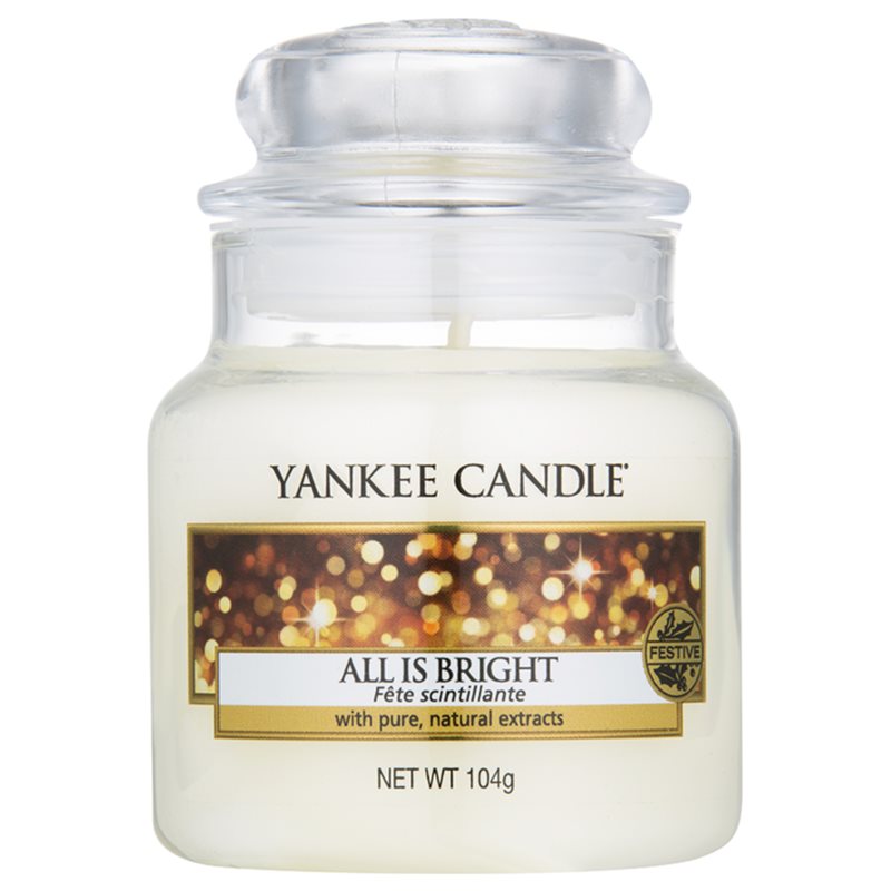 Yankee Candle All is Bright kvapioji žvakė Klasikinė vidutinė 105 g