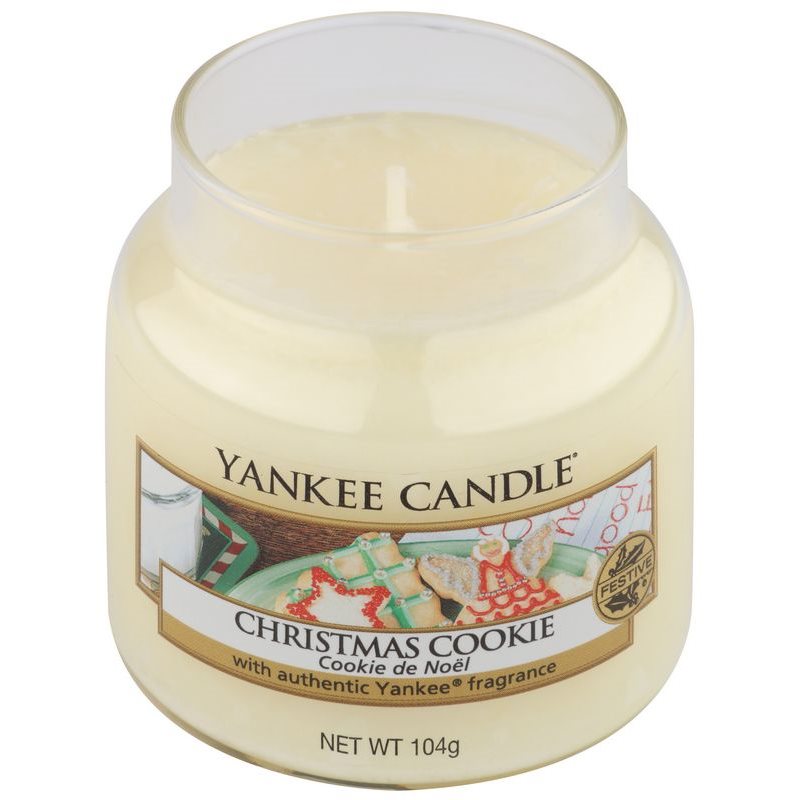 Yankee Candle Christmas Cookie Aроматична свічка Classic  середня 104 гр