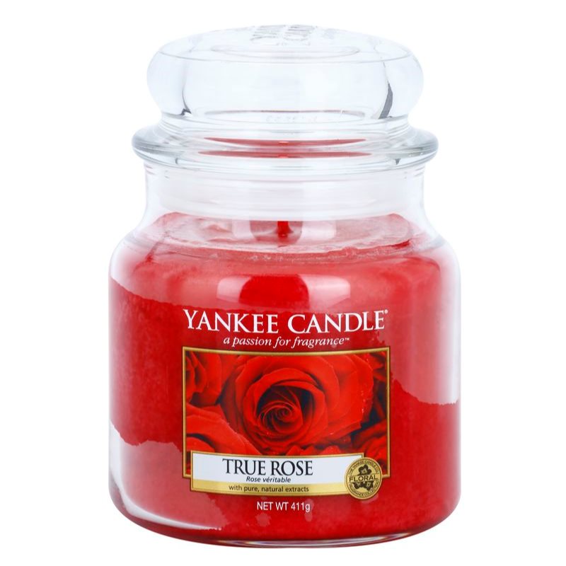 

Yankee Candle True Rose aроматична свічка Classic маленька